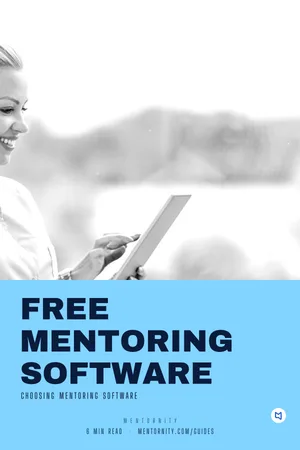 Film-style poster for the guide: Free mentoring software