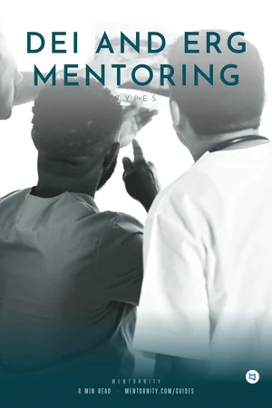 Film-style poster for the guide: DEI and ERG mentoring