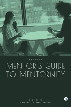 Film-style poster for the guide: Mentor's Guide to Mentornity