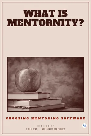 Film-style poster for the guide: What is Mentornity?