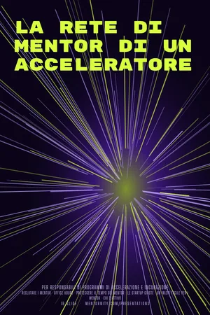 Locandina della presentazione: La rete di mentor di un acceleratore