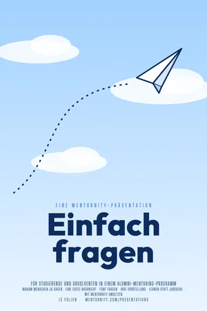 Filmplakat der Präsentation: Mentee-Leitfaden: Einfach fragen