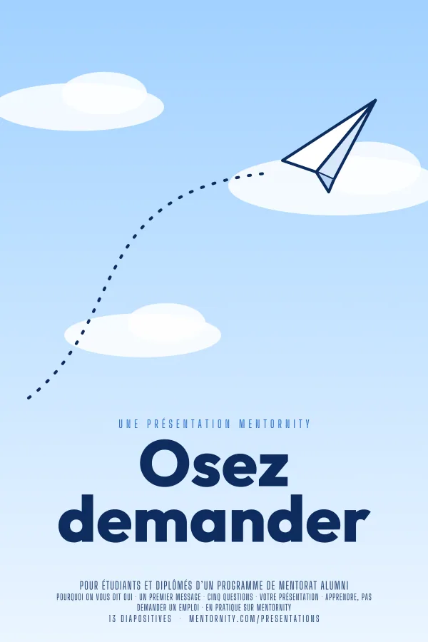 Affiche de film de la présentation Osez demander
