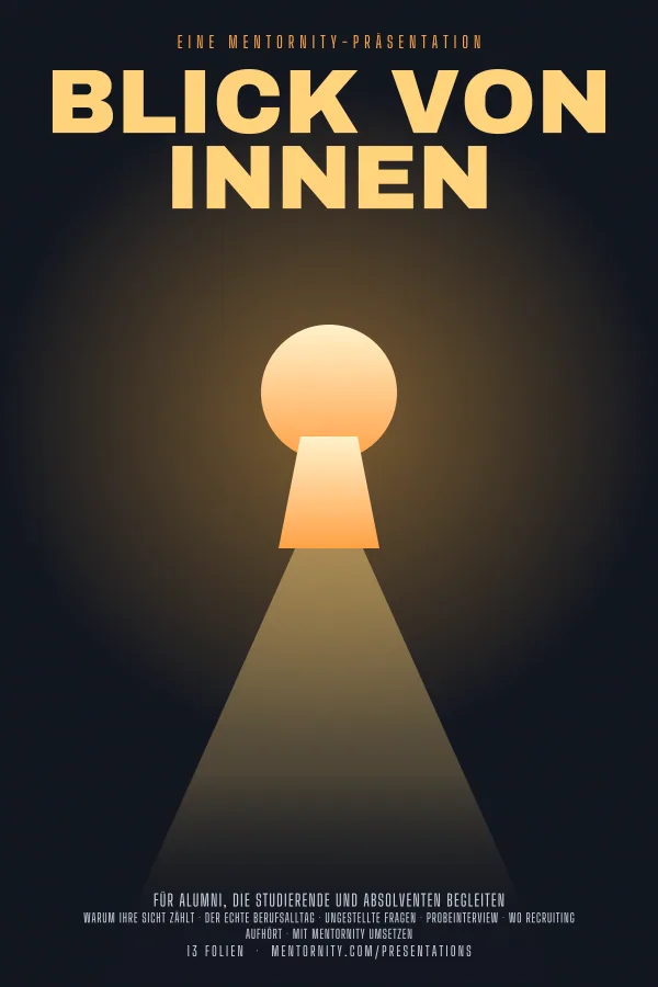 Filmplakat zur Präsentation Blick von innen