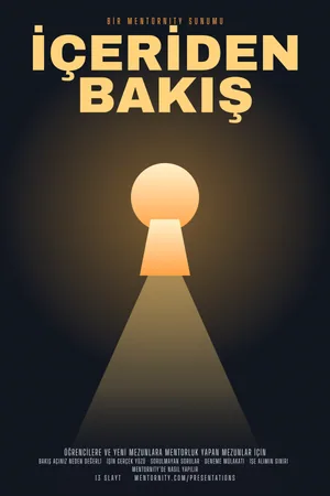 Sunum afişi: Mentor Rehberi: İçeriden Bakış