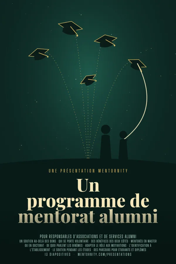 Affiche de film de la présentation Un programme de mentorat alumni