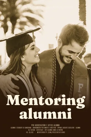 Locandina della presentazione: Mentoring alumni