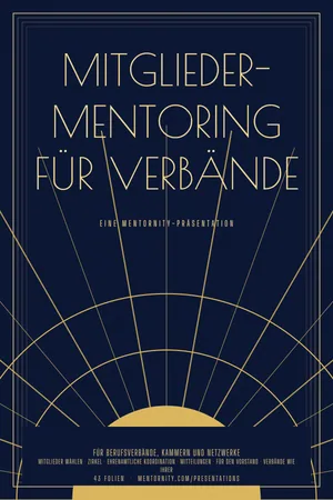 Filmplakat der Präsentation: Mitglieder-Mentoring für Verbände