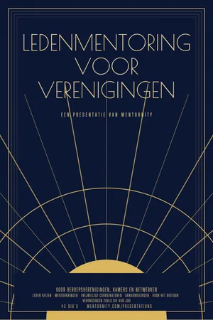 Filmposter van de presentatie: Ledenmentoring voor verenigingen