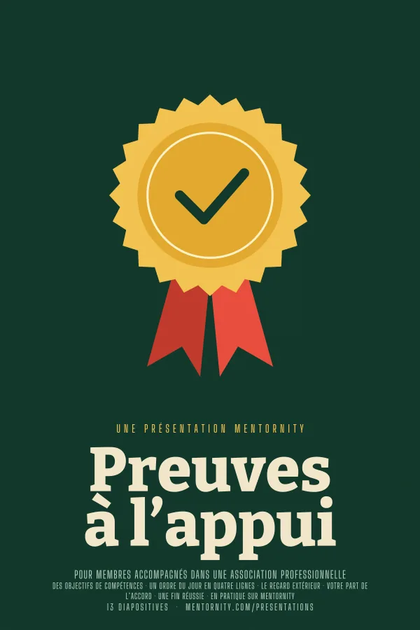 Affiche de film de la présentation Preuves à l’appui