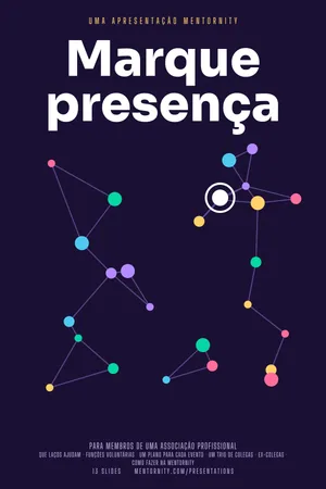 Pôster da apresentação: Guia do associado: Marque presença