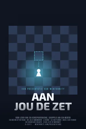 Filmposter van de presentatie: Gids voor leden: Aan jou de zet