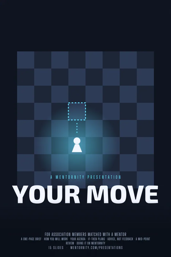 Film-style poster for the Your Move presentation