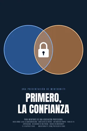 Póster de la presentación: Guía del mentor: Primero, la confianza