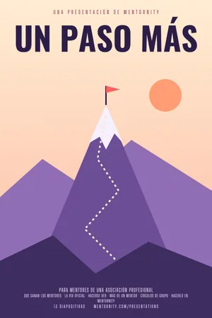 Póster de la presentación: Guía del mentor: Un paso más