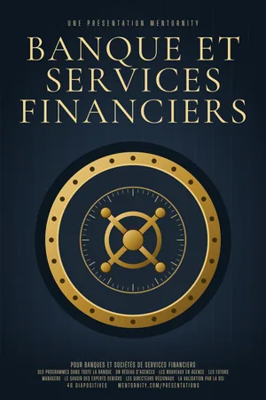 Affiche de la présentation : Banque et services financiers