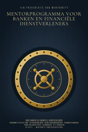 Filmposter van de presentatie: Mentorprogramma voor banken en financiële dienstverleners
