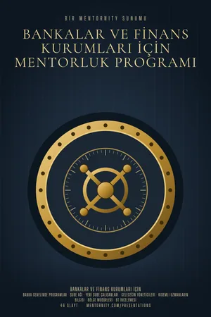Sunum afişi: Bankalar ve Finans Kurumları için Mentorluk Programı
