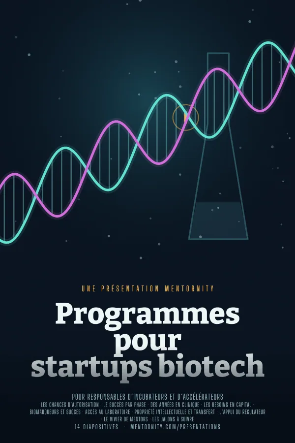 Affiche de film de la présentation Programmes pour startups biotech