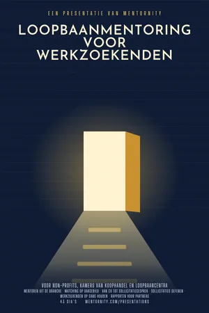 Filmposter van de presentatie: Loopbaanmentoring voor werkzoekenden