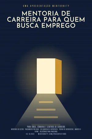 Pôster da apresentação: Mentoria de carreira para quem busca emprego