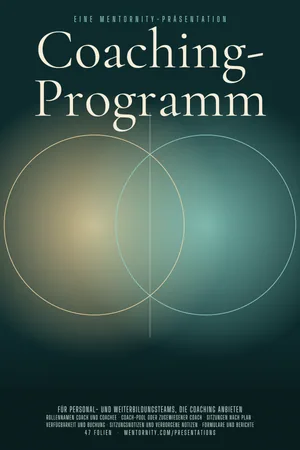 Filmplakat der Präsentation: Coaching-Programm
