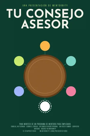 Póster de la presentación: Guía del mentee: Tu consejo asesor