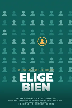 Póster de la presentación: Guía del mentee: Elige bien