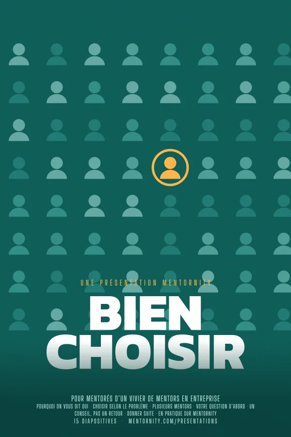 Affiche de film de la présentation Bien choisir