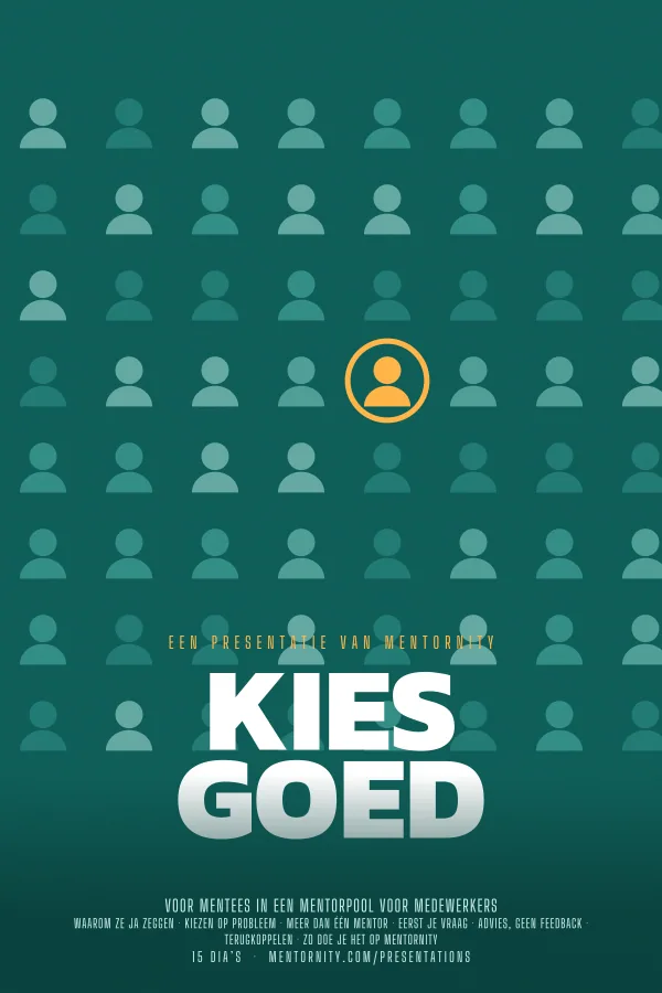 Filmposter voor de presentatie Kies goed