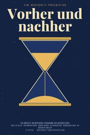 Filmplakat der Präsentation: Mentee-Leitfaden: Vorher und nachher
