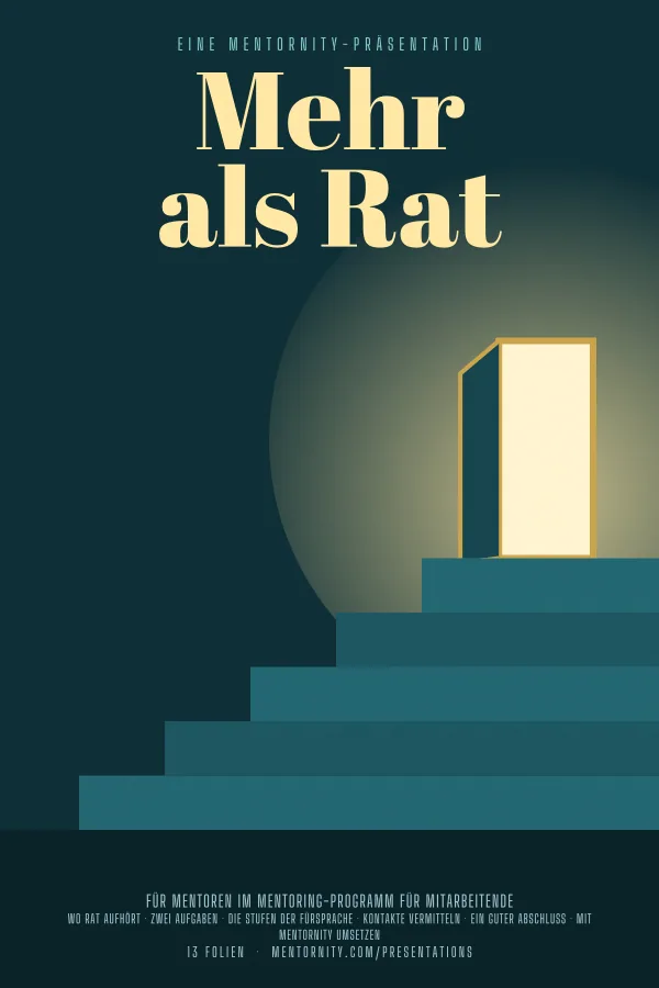 Filmplakat zur Präsentation Mehr als Rat