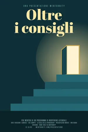 Locandina della presentazione: Guida per mentor: Oltre i consigli