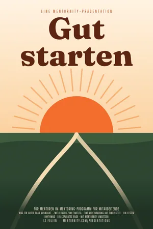 Filmplakat der Präsentation: Mentoren-Leitfaden: Gut starten
