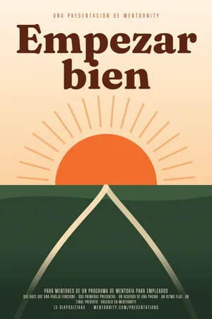 Póster de la presentación: Guía del mentor: Empezar bien