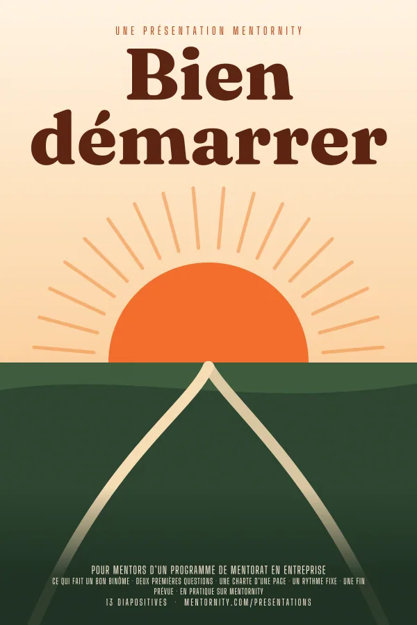 Affiche de film de la présentation Bien démarrer