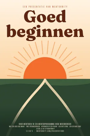 Filmposter van de presentatie: Gids voor mentoren: Goed beginnen