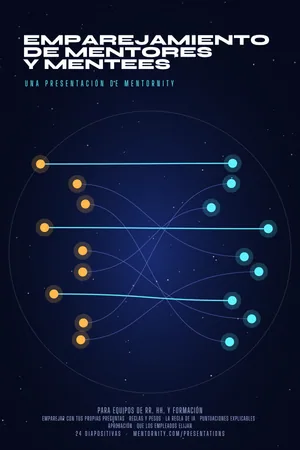 Póster de la presentación: Emparejamiento de mentores y mentees