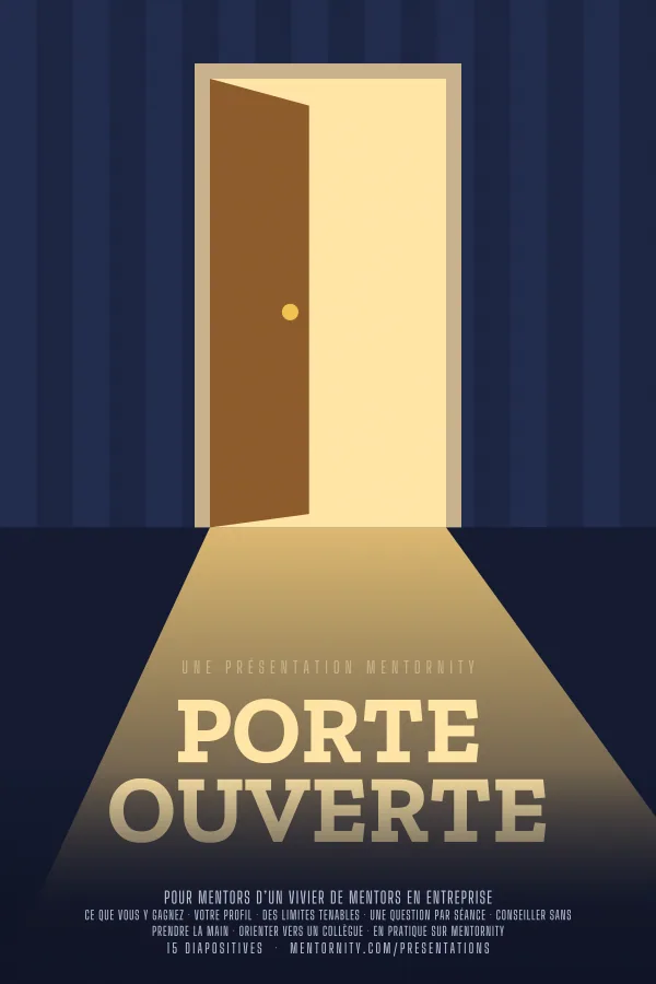 Affiche de film de la présentation Porte ouverte