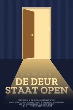 Filmposter van de presentatie: Gids voor mentoren: De deur staat open