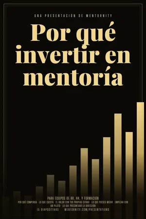 Póster de la presentación: Por qué invertir en mentoría