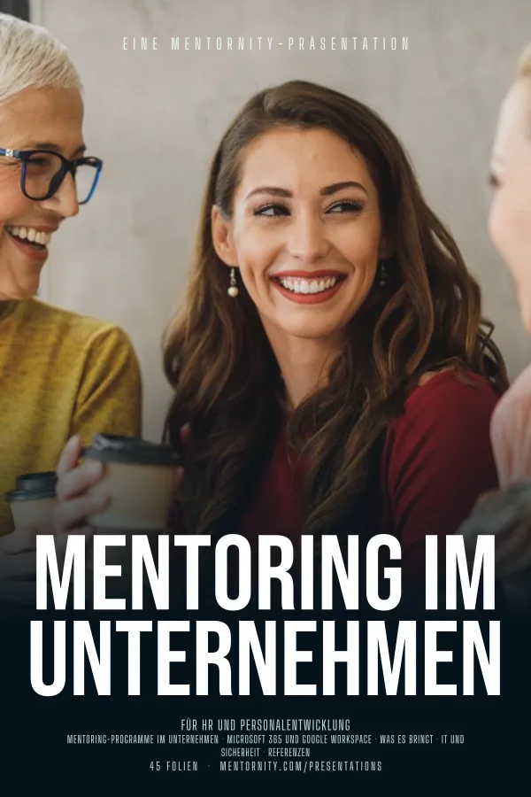 Filmplakat zur Präsentation Mentoring im Unternehmen