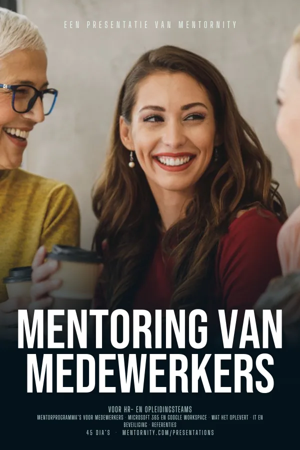 Filmposter voor de presentatie Mentoring van medewerkers