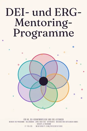 Filmplakat der Präsentation: DEI- und ERG-Mentoring-Programme