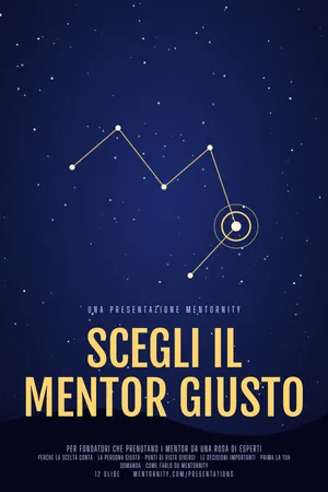 Locandina della presentazione: Guida per fondatori: Scegli il mentor giusto