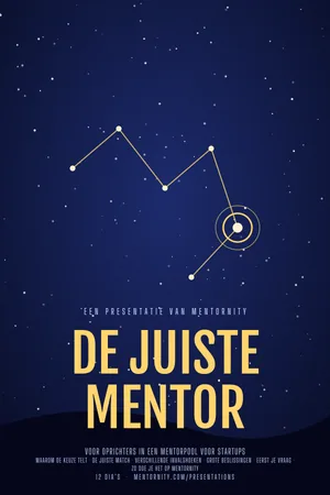 Filmposter van de presentatie: Gids voor oprichters: De juiste mentor