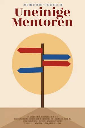 Filmplakat der Präsentation: Gründer-Leitfaden: Uneinige Mentoren