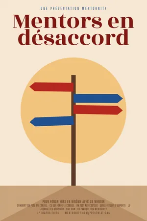 Affiche de la présentation : Guide du fondateur : Mentors en désaccord