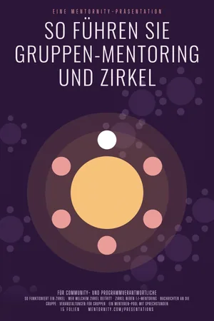 Filmplakat der Präsentation: So führen Sie Gruppen-Mentoring und Zirkel