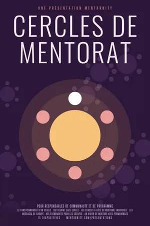 Affiche de la présentation : Cercles de mentorat